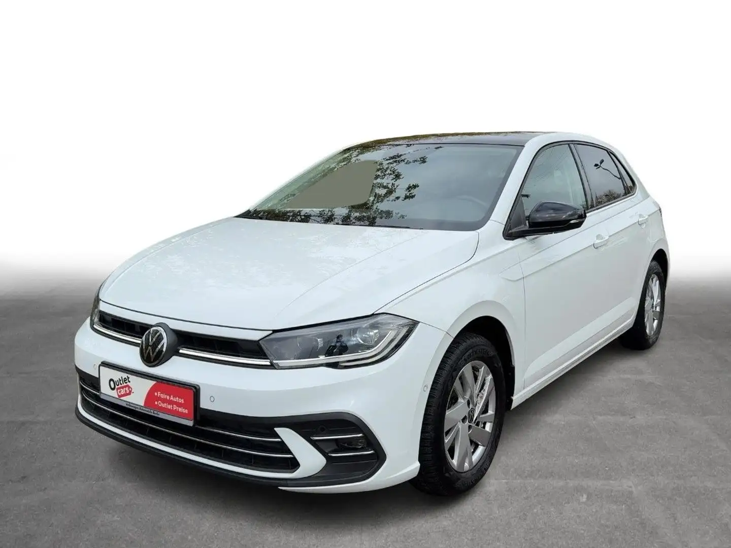 Volkswagen Polo 1.0 TSI DSG Style Climatronic Navi LED ACC Weiß - 1