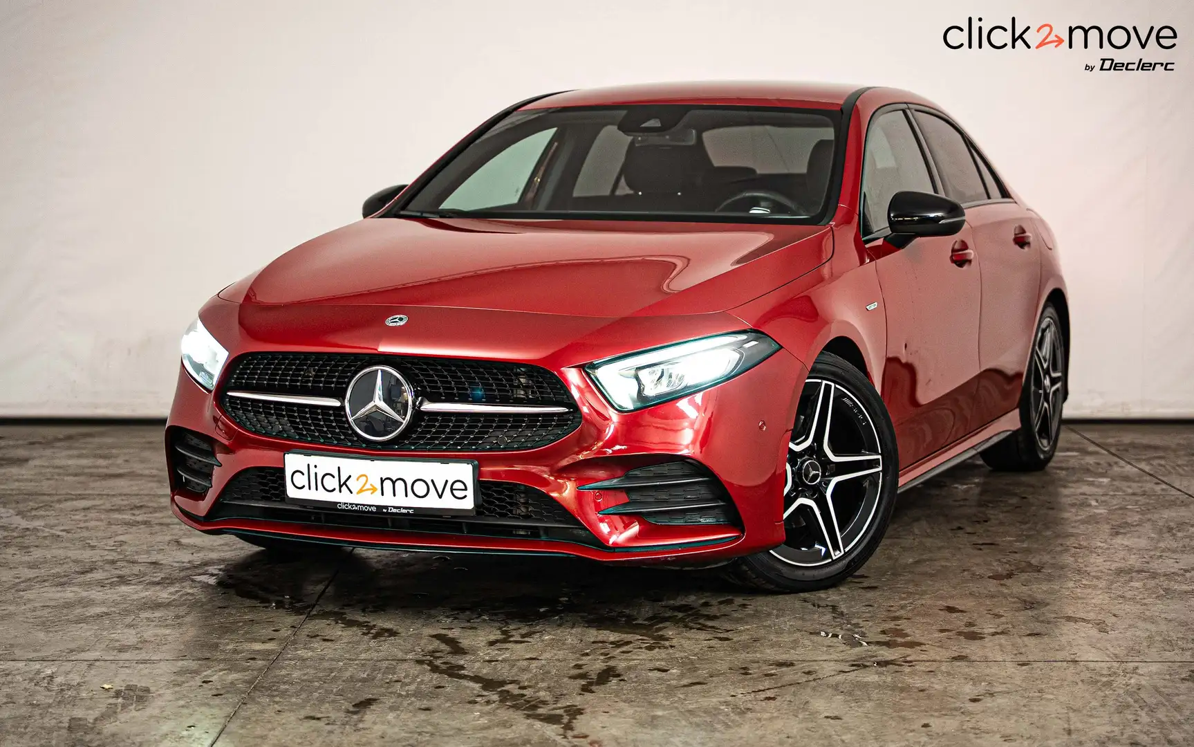 Mercedes-Benz A 180 A 180 AMG Line Rot - 1