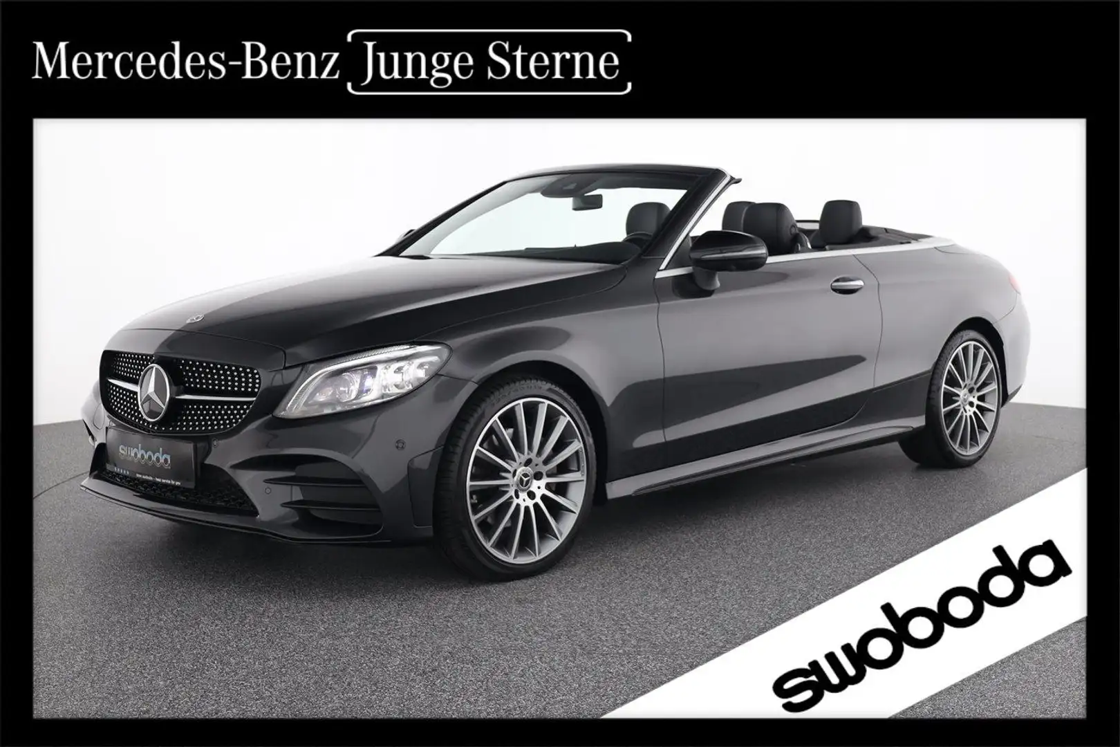 Mercedes-Benz C 220 d 4M Cabrio AMG-Line Airscarf Aircup Multibe Grau - 1