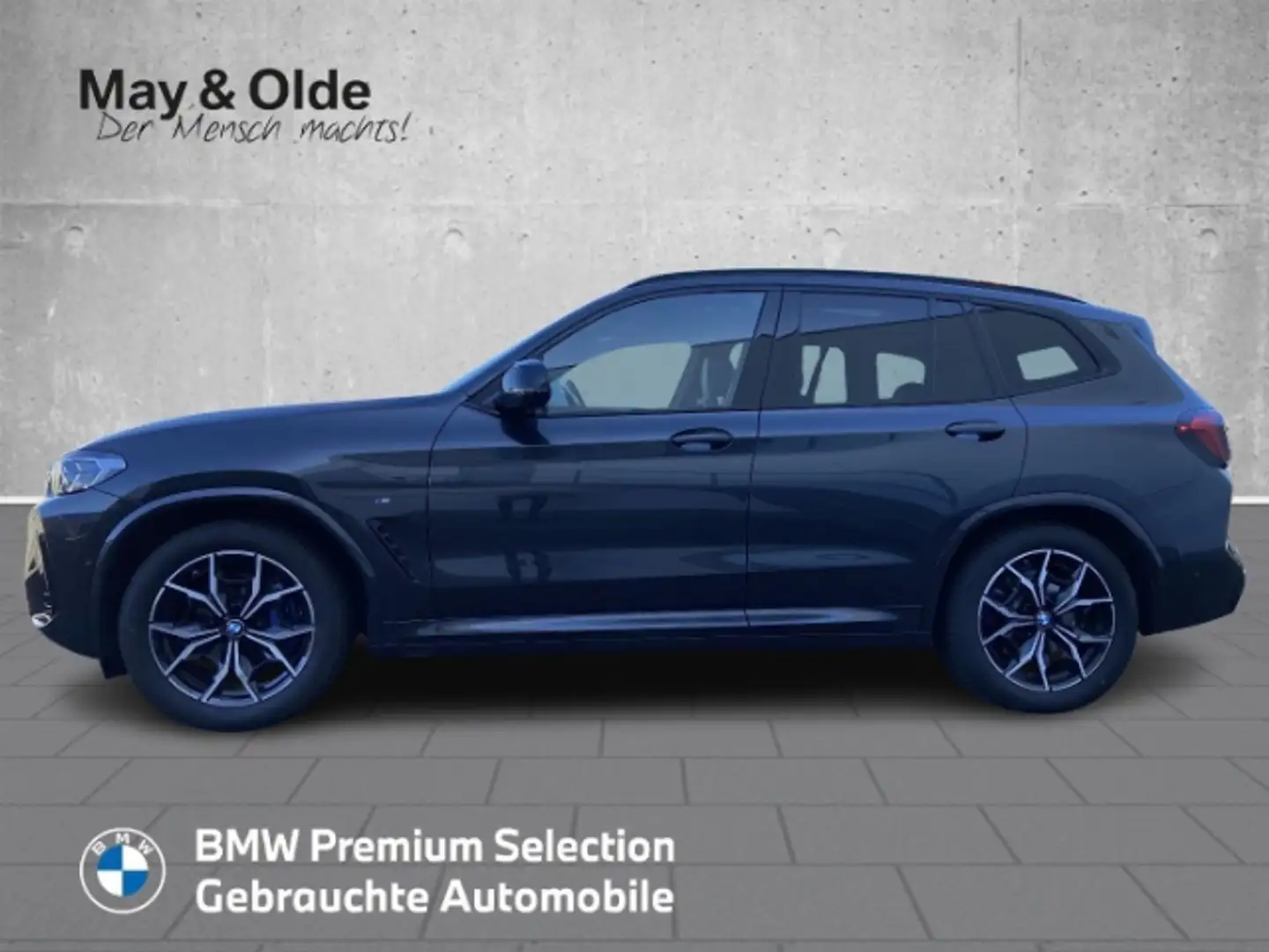 BMW X3 d HUD StandHZG AHK Pano Laser Navi PA+ DA Grau - 2