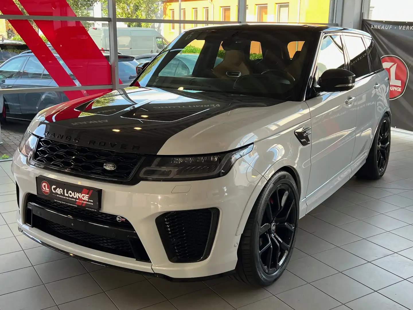 Land Rover Range Rover Sport SVR Carbon |5.0 V8|86 TKM|Top Zustand Weiß - 2