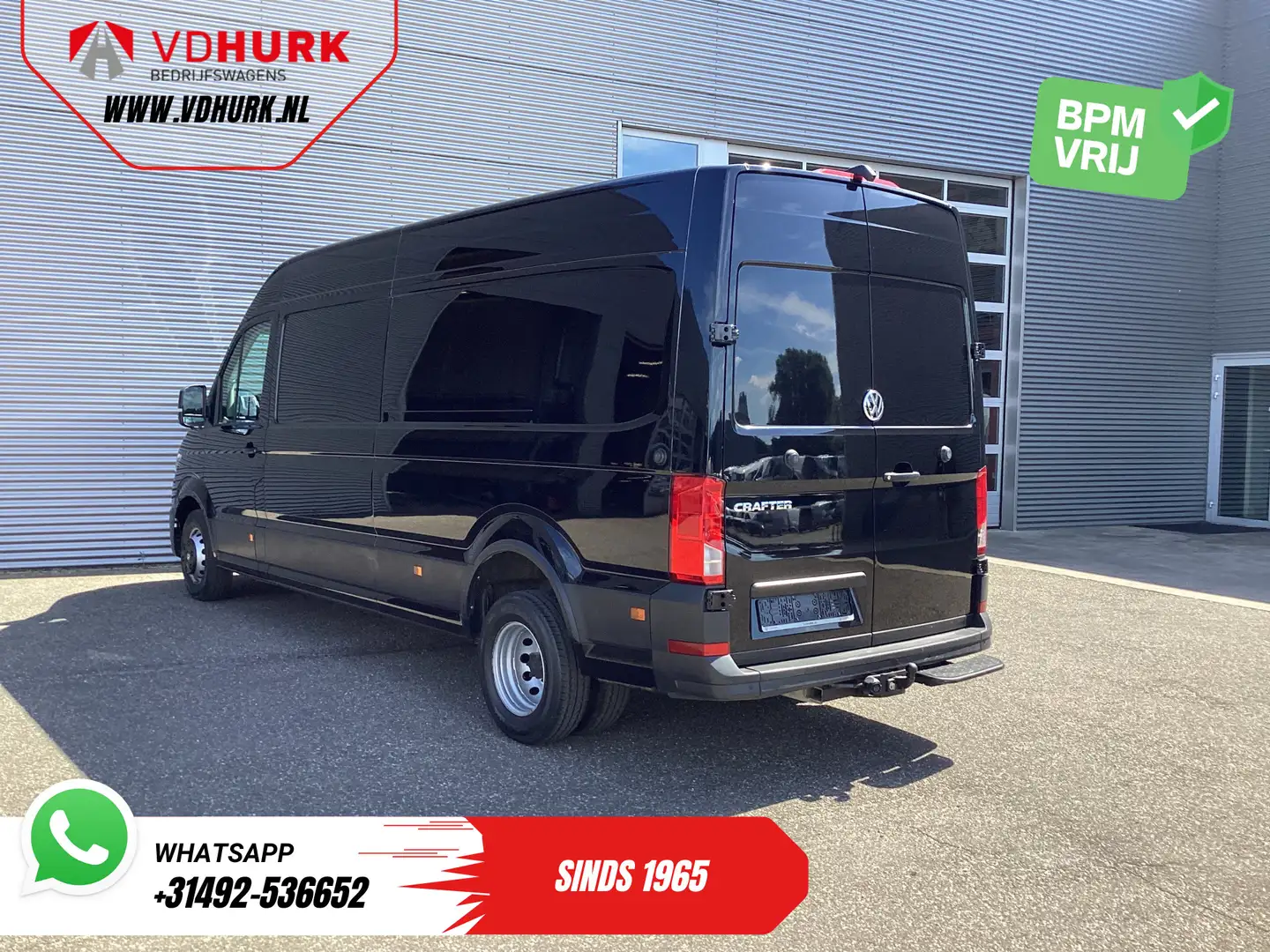 Volkswagen Crafter 50 2.0 TDI 180 pk Aut. DSG BPM VRIJ! Dubbel Lucht/ Zwart - 2