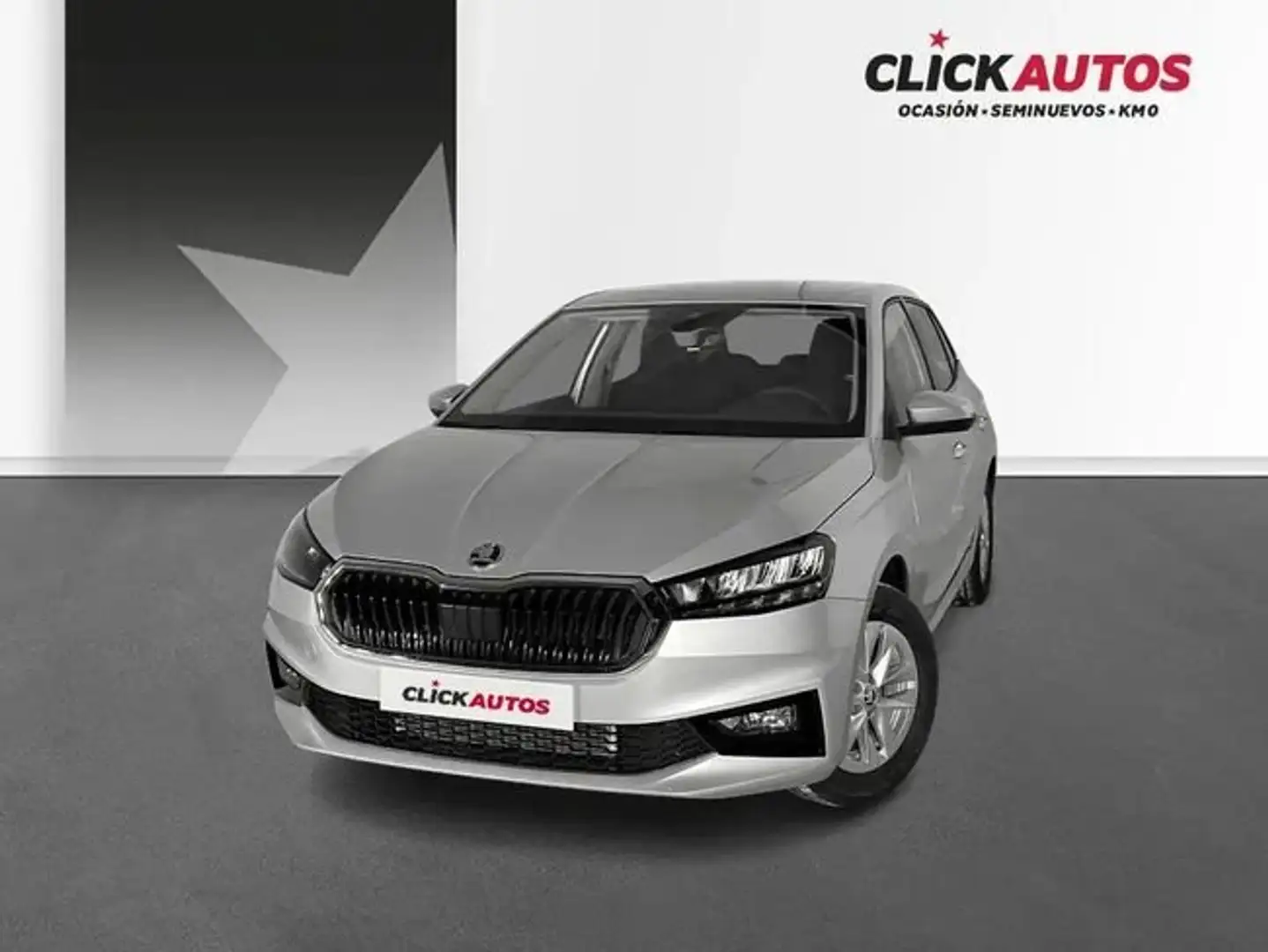 Skoda Fabia 1.0 TSI Selection DSG 85kW Plateado - 1