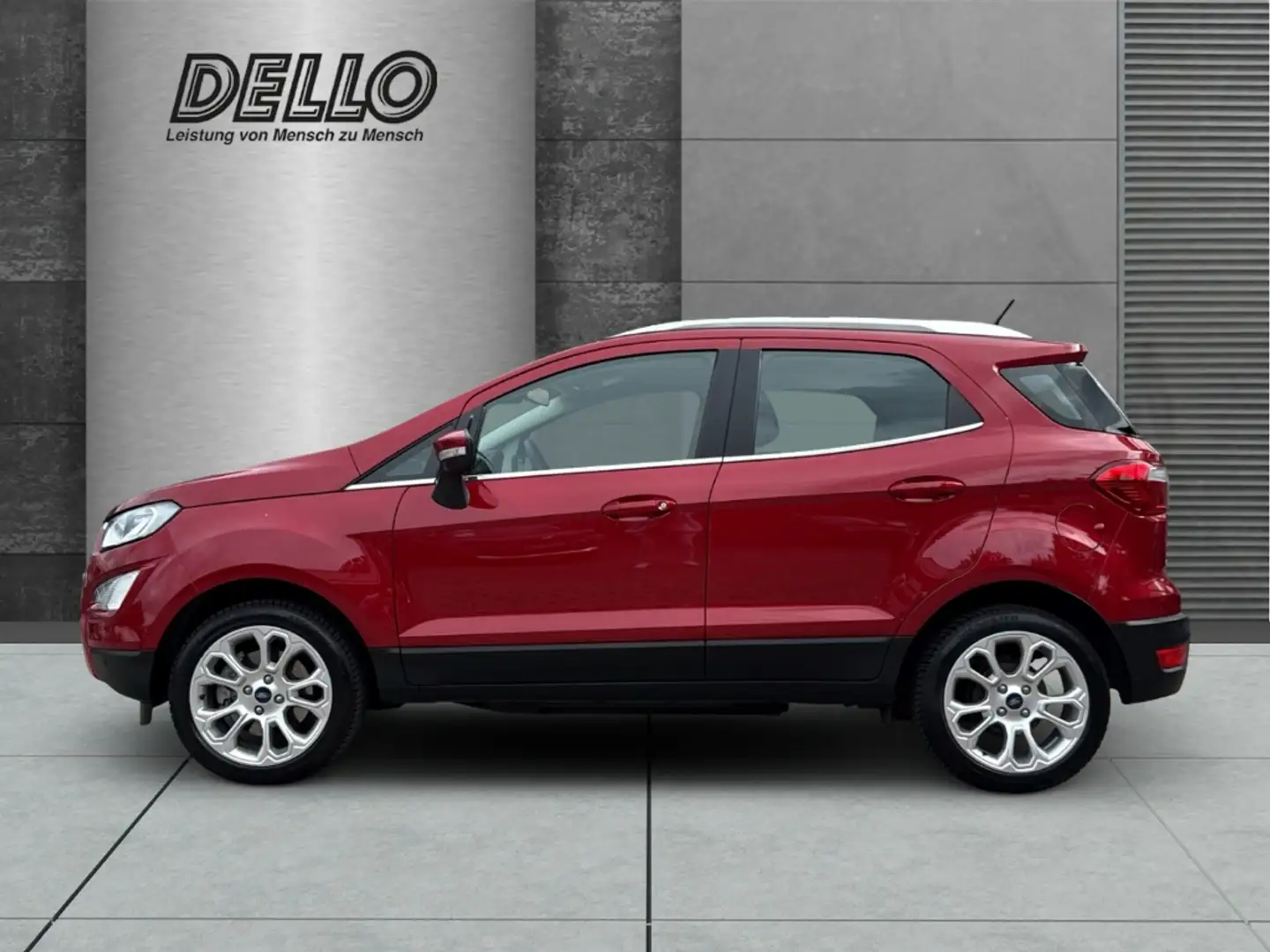Ford EcoSport Titanium EU6d 1.0 Klimaautom DAB Ambientebeleuchtu Rood - 2