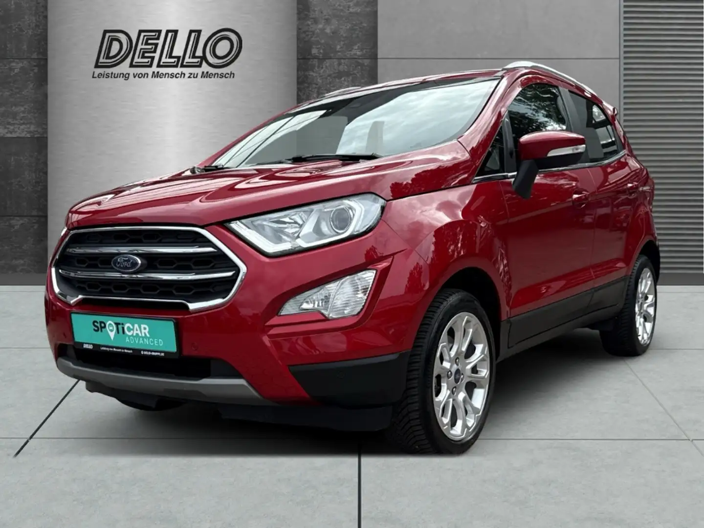 Ford EcoSport Titanium EU6d 1.0 Klimaautom DAB Ambientebeleuchtu Rood - 1