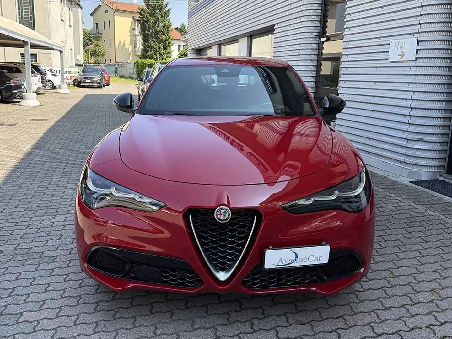 Alfa Romeo Stelvio 2.2 t Super TELECAMERA CARPLAY IVA ESPOSTA Rosso - 2