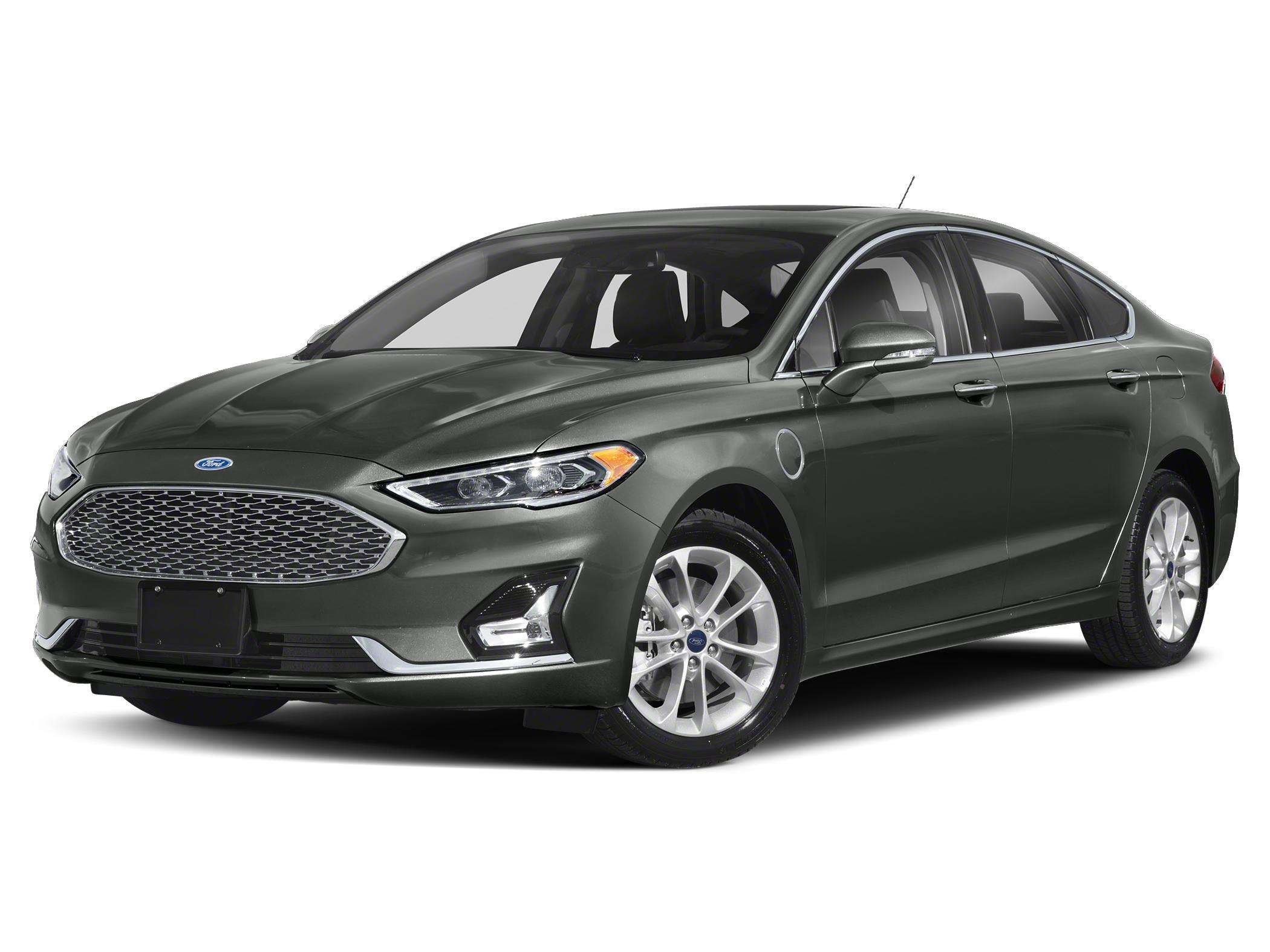 Gray 2020 Ford Fusion Energi Sedan Front-Wheel Drive Automatic