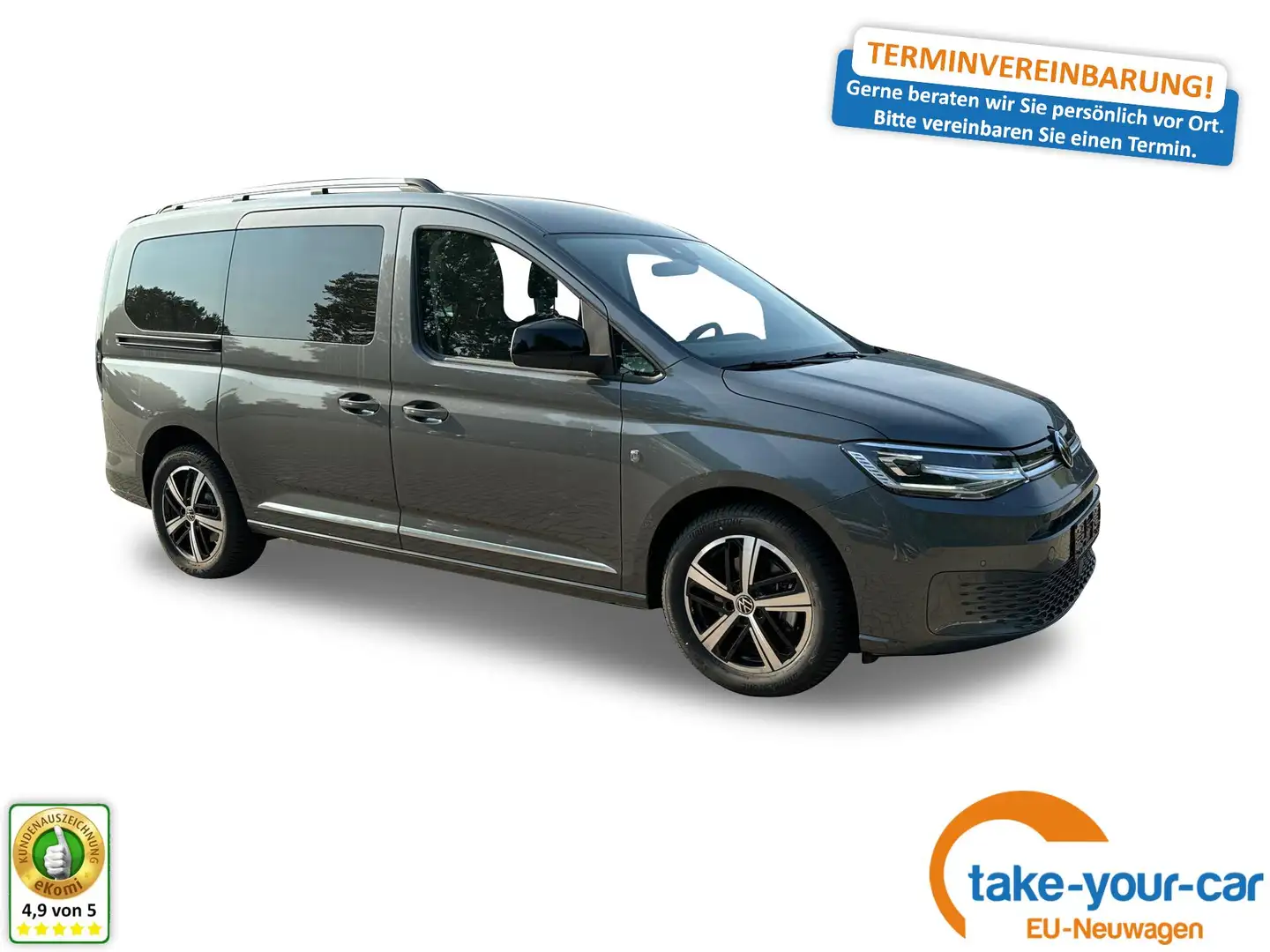 Volkswagen Caddy Maxi Style  4x4+LED+ KAMERA+ PDC+ LANE ASSIST 2... - 1