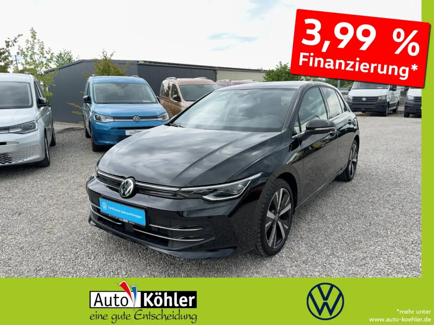 Volkswagen Golf Style TSi Panoramadach / LED-Matrix Matrix Schwarz - 1