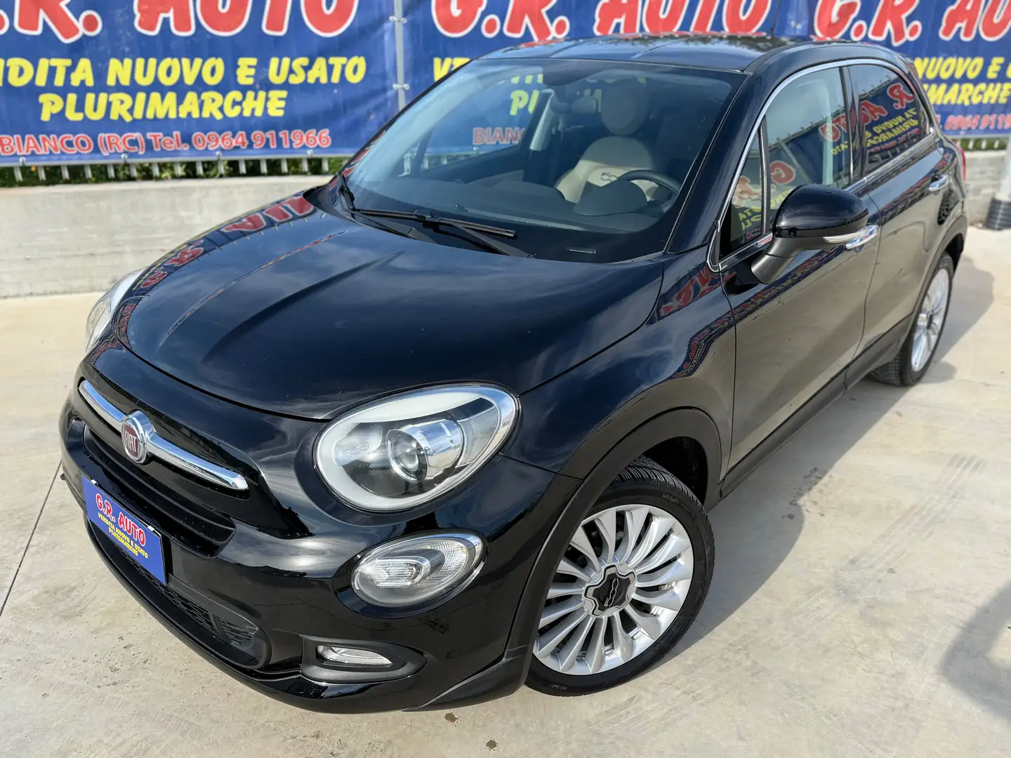 Fiat 500X 500 X 1.6 mjt Lounge  120cv Noir - 1