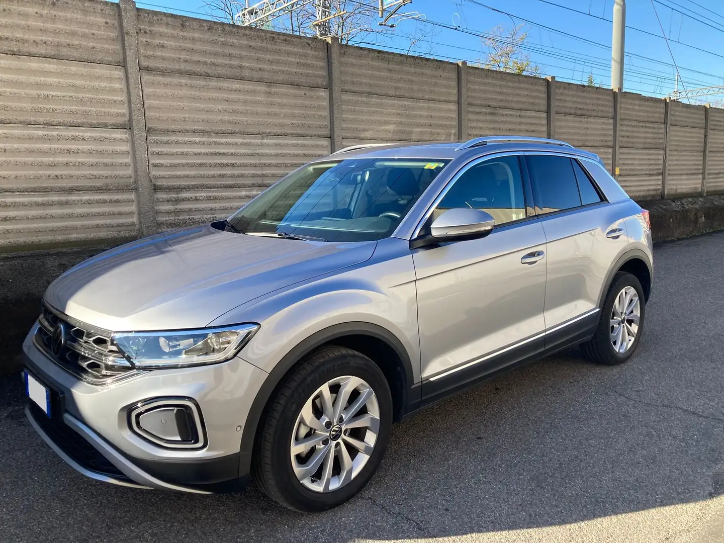 Volkswagen T-Roc T-Roc 1.0 tsi Style 110cv Argento - 1