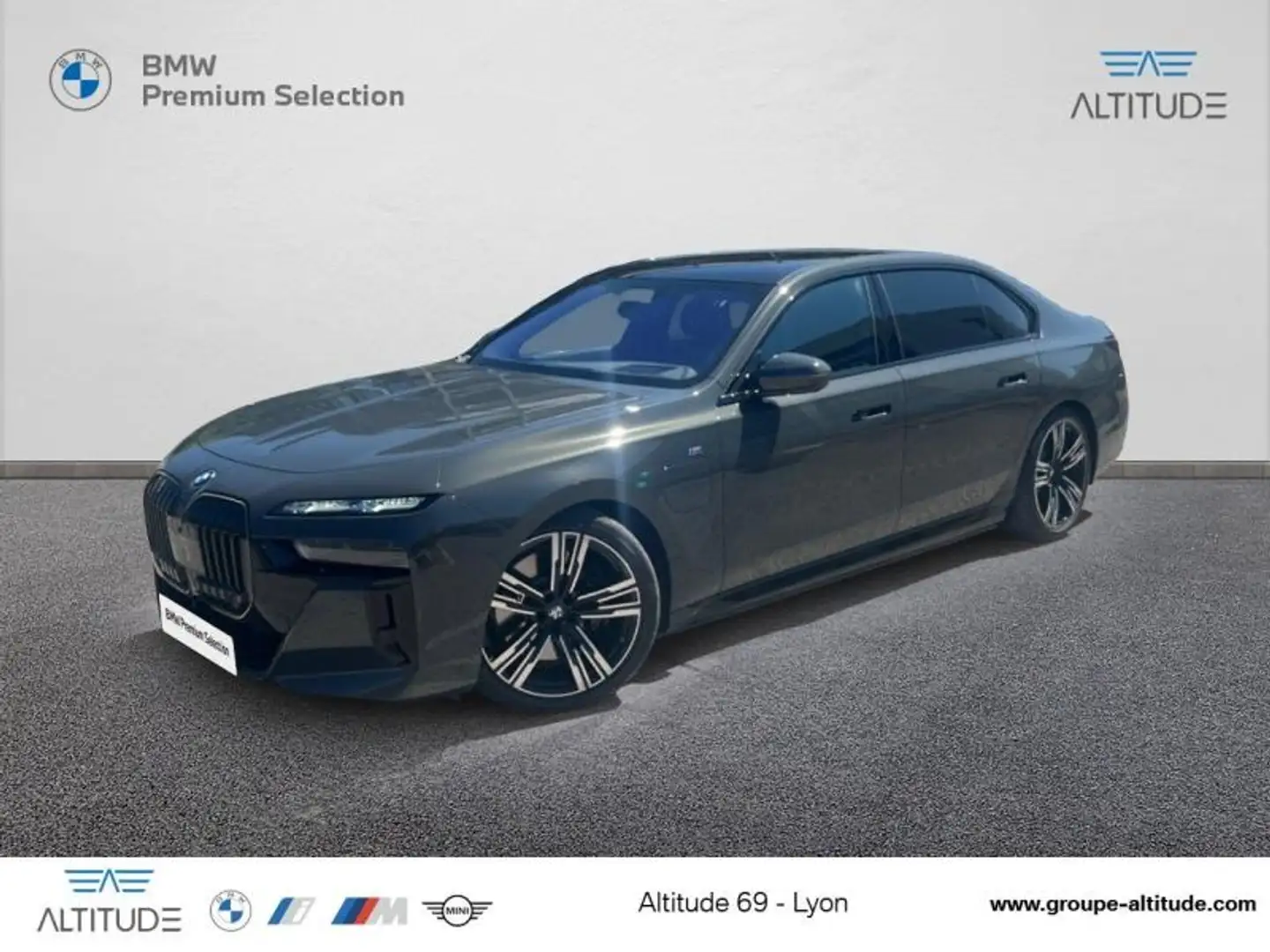 BMW 750 750eA xDrive 489ch M Sport Gris - 1
