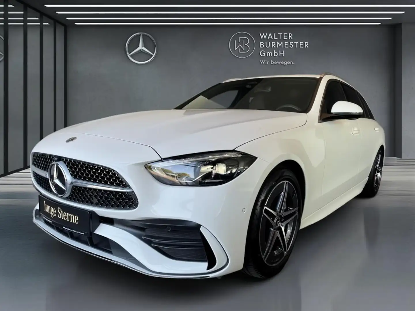 Mercedes-Benz C 180 T AMG+Navi+AHK+Kamera+Ambiente+SHZ+CarPlay Weiß - 1