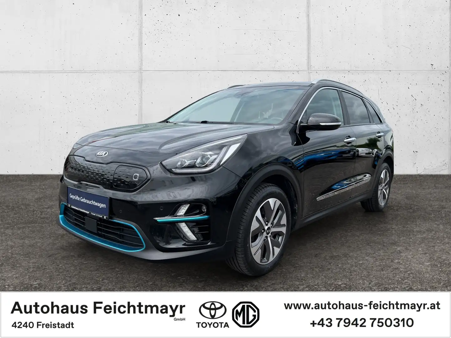 Kia e-Niro EV 64kWh long range Platin 5t. Schwarz - 1