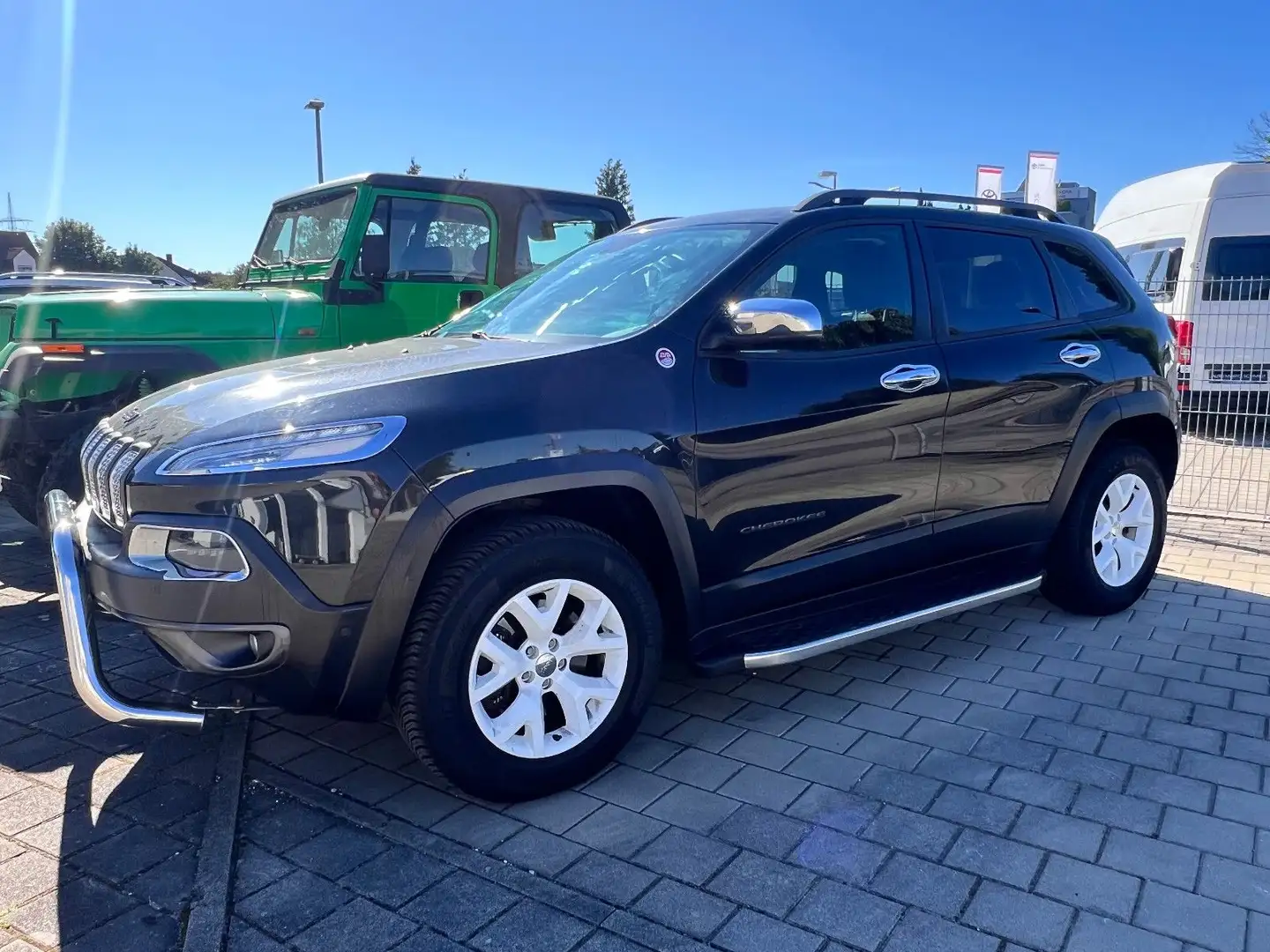 Jeep Cherokee KL Trailhawk 4WD Low 3,2 V6 PRINS GAS Noir - 2