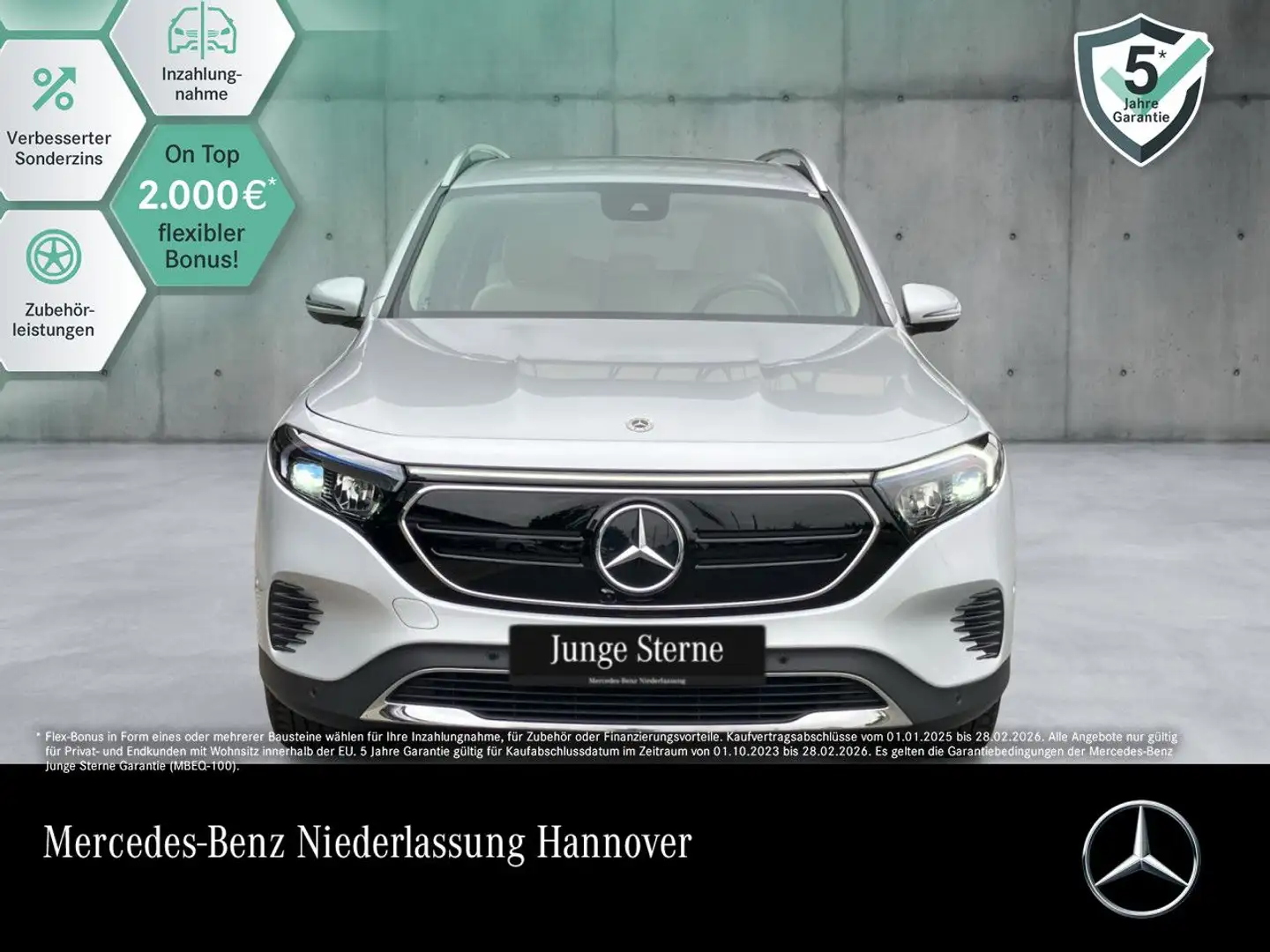 Mercedes-Benz EQB 250 PROG+ADVANCED+360+SPUR Silber - 1