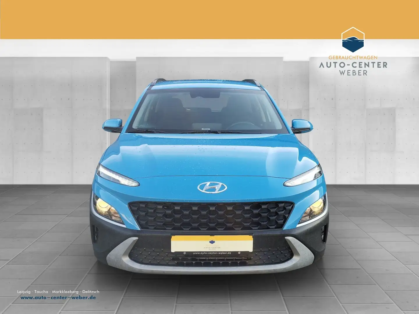 Hyundai KONA 1.6 GDi HEV DCT AUT*Facelift*Kam.*KlimaA*LM Blau - 2