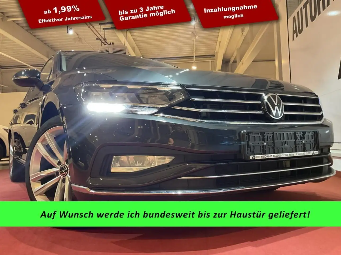 Volkswagen Passat Variant 1.5 TSI  Elegance *Navi*LED* Grijs - 1