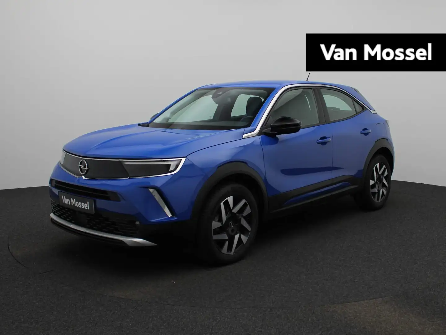 Opel Mokka-E Elegance 50-kWh | Navi | ECC | Cam | PDC | LED | Blauw - 1