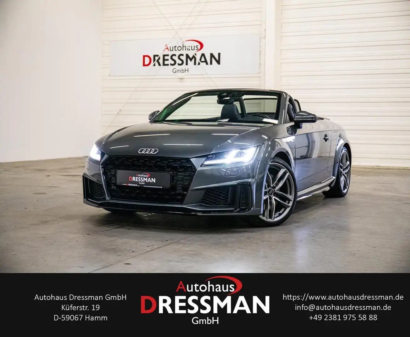 Audi TT Roadster 45 TFSI S LINE MATRIX B&O NAVI BLACK Szürke - 1