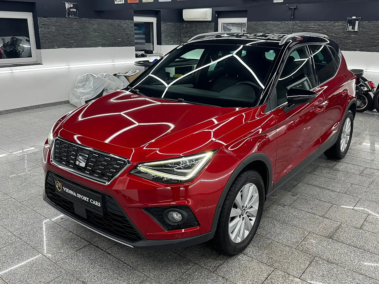 SEAT Arona 1,0 Eco TSI Xcellence DSG*1.Besitz*Wenig-KM* Rot - 2