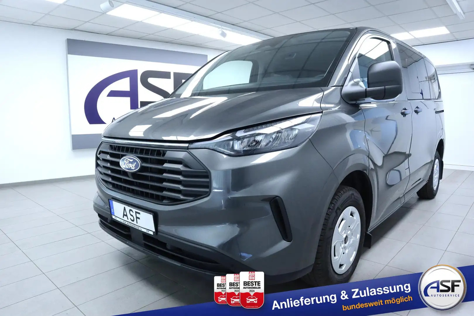 Ford Transit Custom Tourneo -Kombi L2 #Klima vo+hi #LED #Winter-P. ... Серый - 1