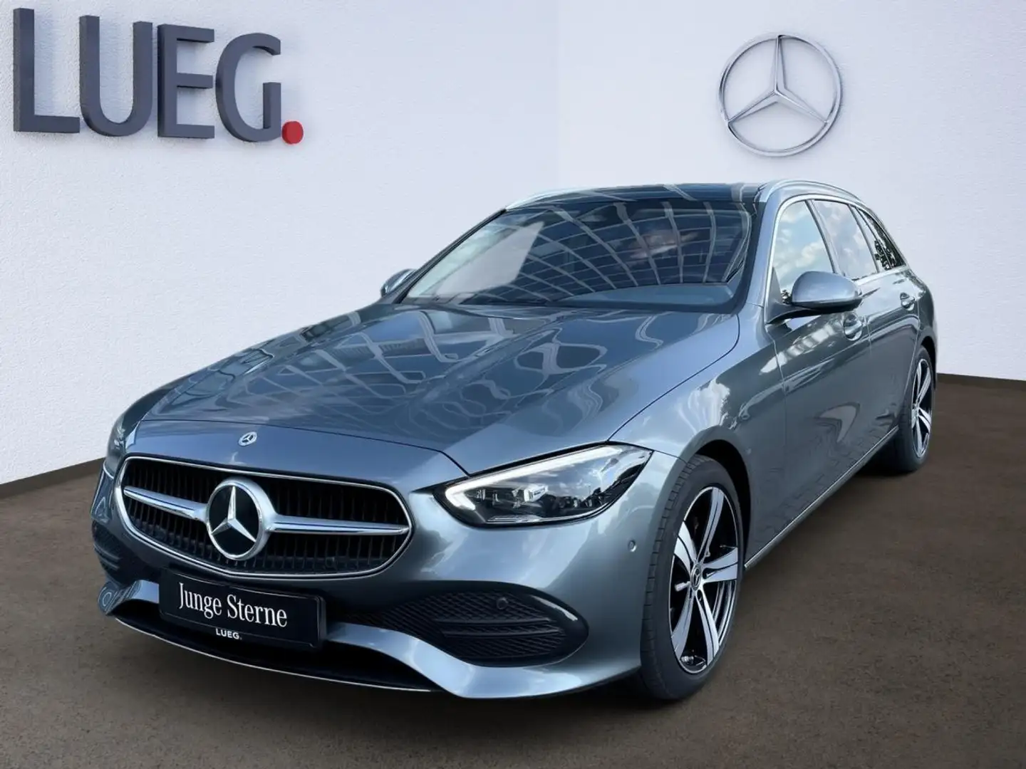 Mercedes-Benz C 220 d T AVANTGARDE+INFOTAINMENT+HUD+PANODACH Grau - 1