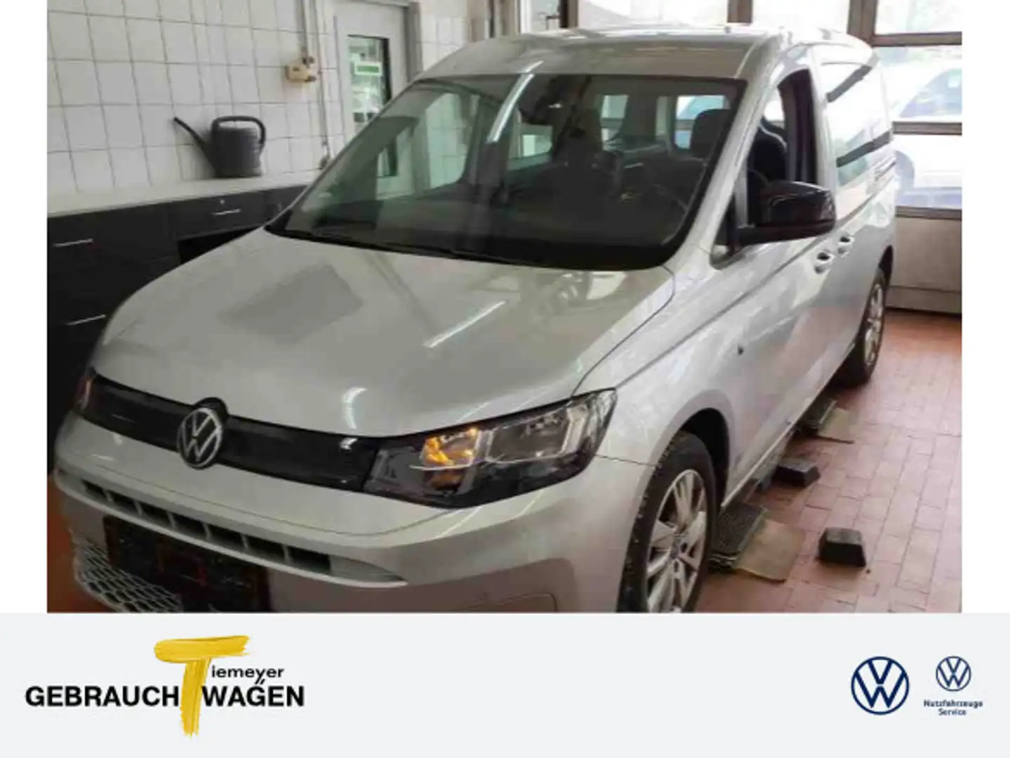 Volkswagen Caddy 2.0 TDI DSG LM16 CLIMATRONIC SITZH Silber - 1
