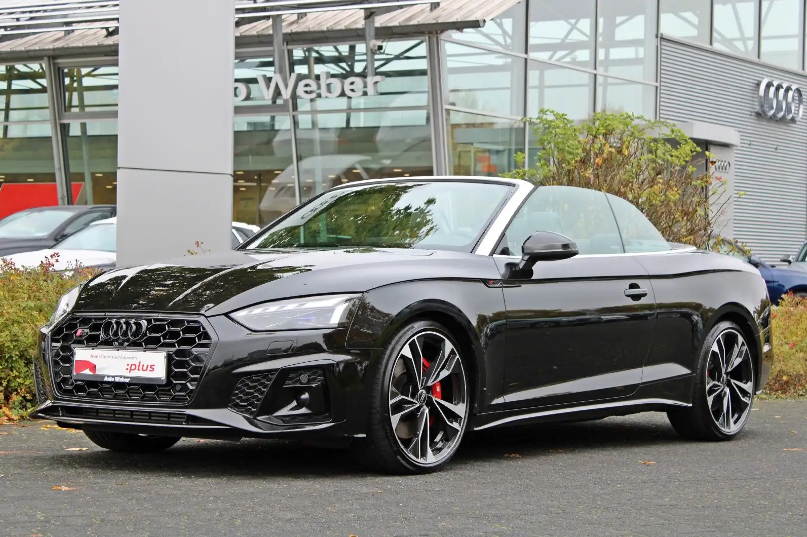 Audi S5 Cabriolet TFSI qu. comp+LASER S-SITZE KAMERA Schwarz - 2