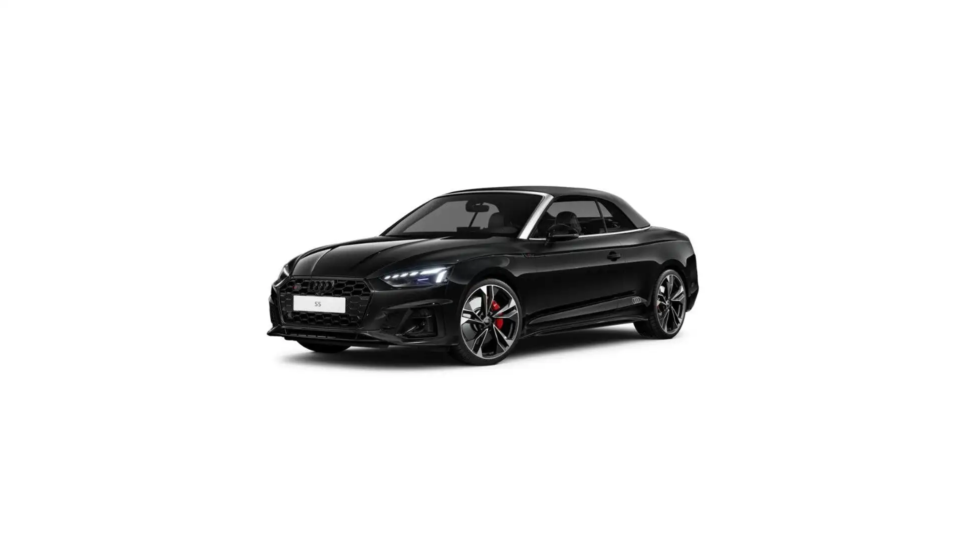 Audi S5 Cabriolet TFSI qu. comp+LASER S-SITZE KAMERA Schwarz - 1