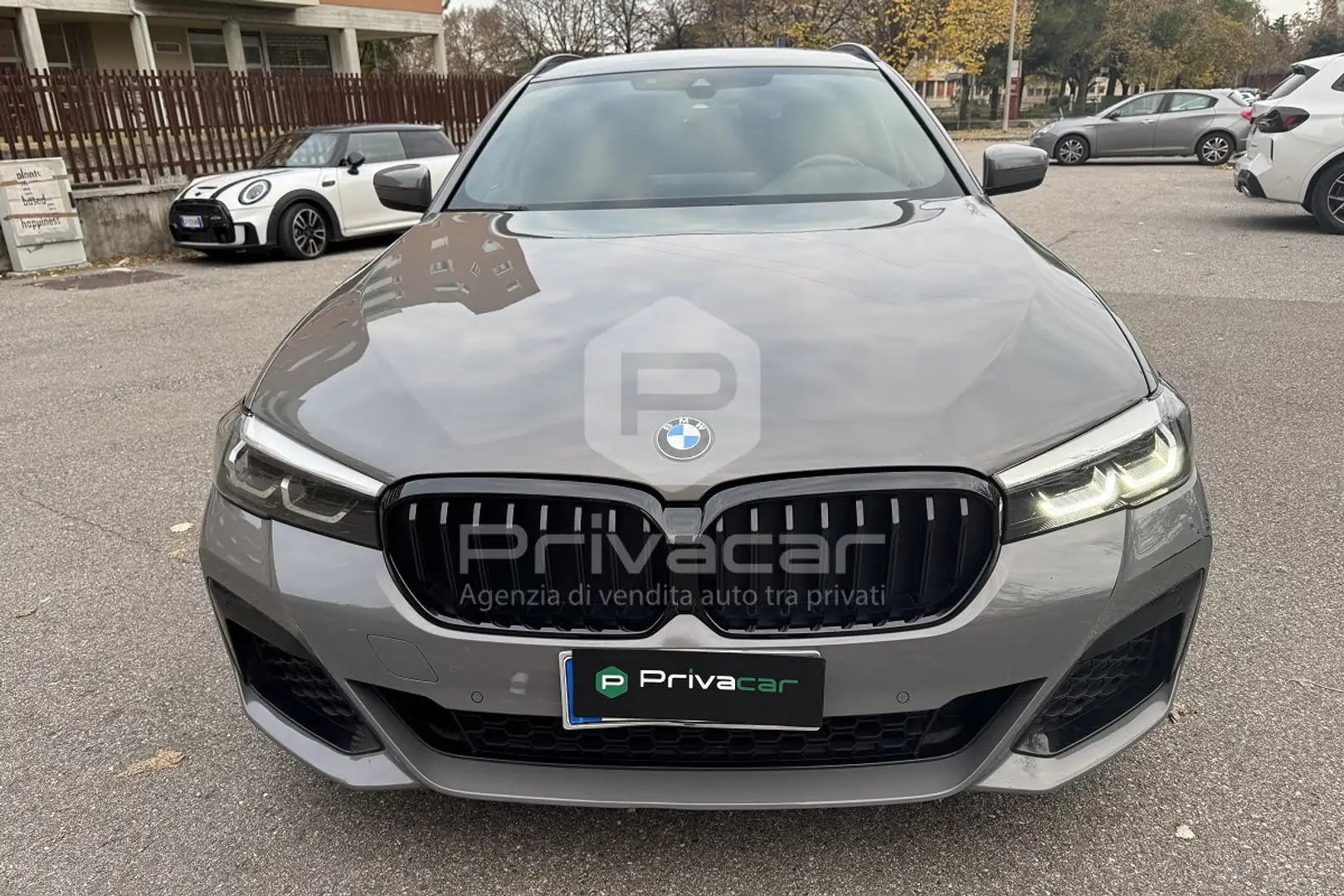 BMW 520 520d 48V Touring Msport Argent - 2
