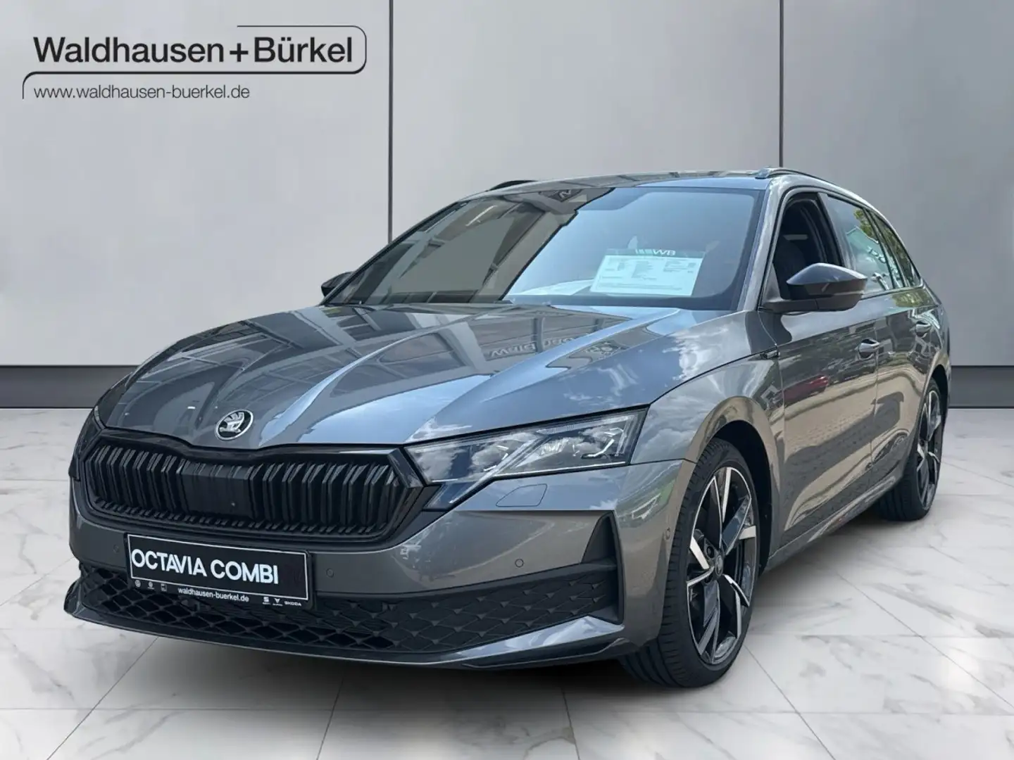 Skoda Octavia 2.0 TDI DPF Sportline Klima Einparkhilfe Grau - 1