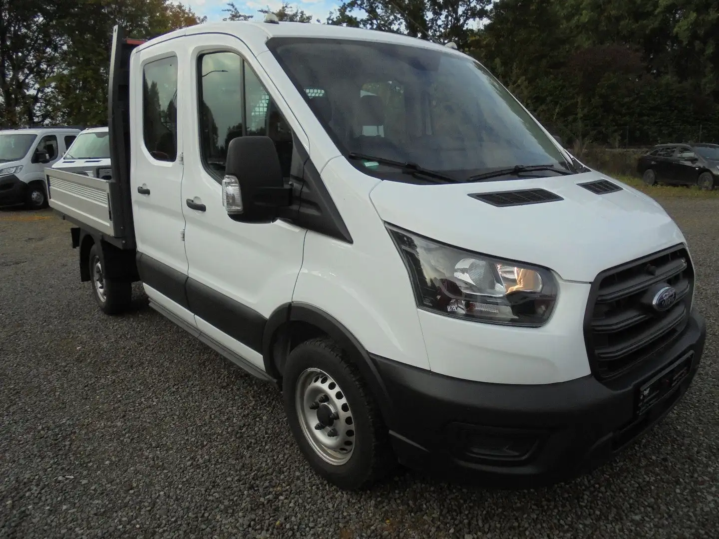 Ford Transit 310 2.0 Doppelkabine L2 AHK 2,6t 1. Hand Blanc - 1