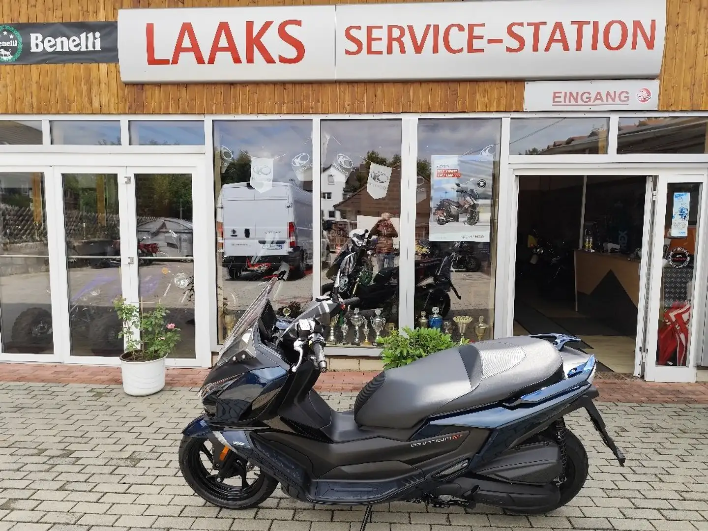 Kymco Downtown 125i GT 125 i ABS Blau - 1
