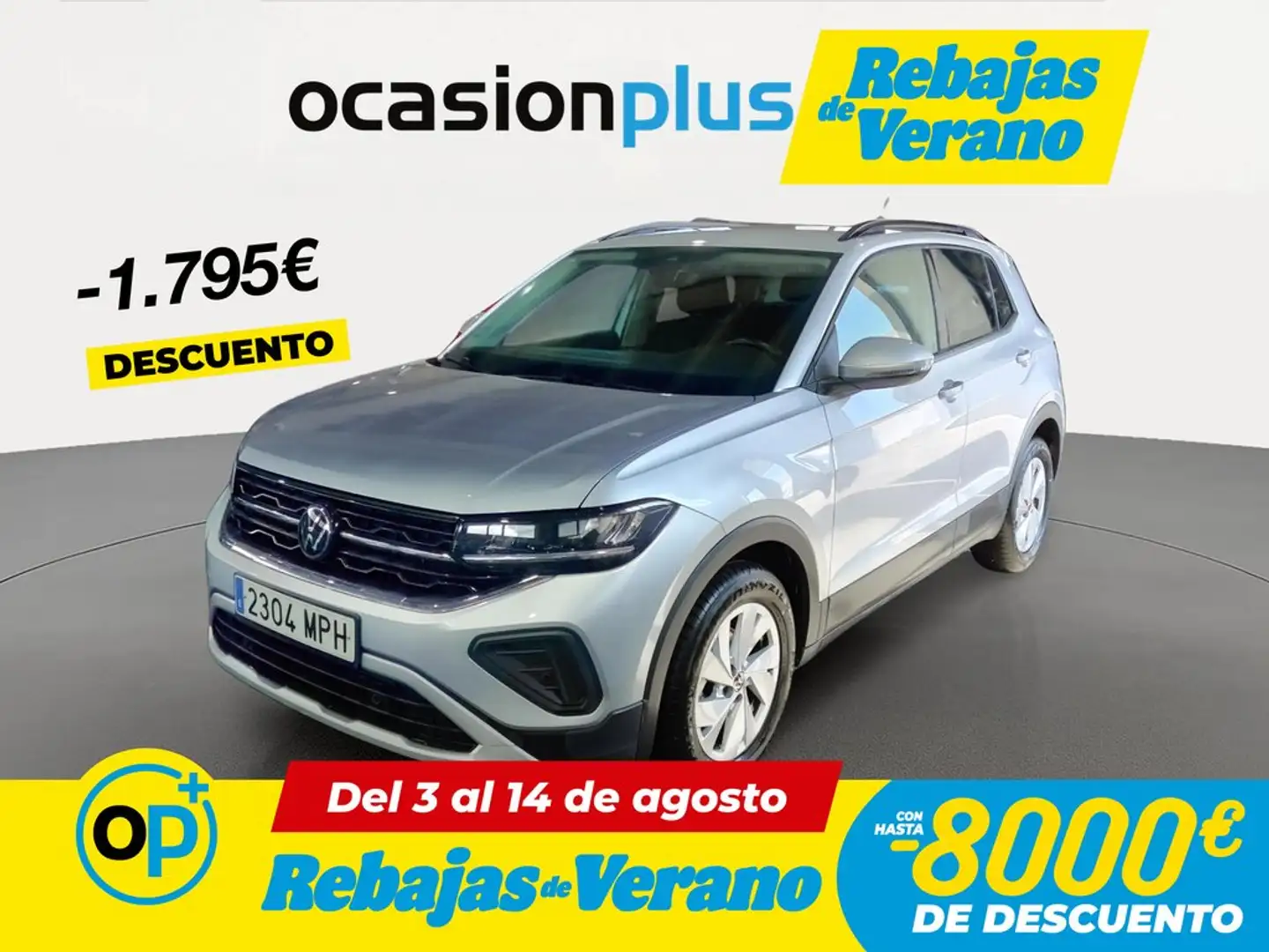 Volkswagen T-Cross 1.0 TSI Life Aut. 85kW Gris - 1