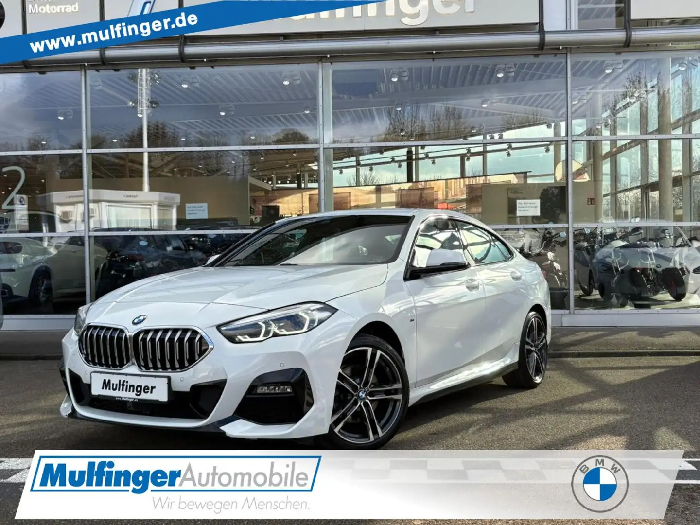 BMW 218 i Gran Coupe M Sport LiveProf LED Sitzh.18" PDC Bianco - 1