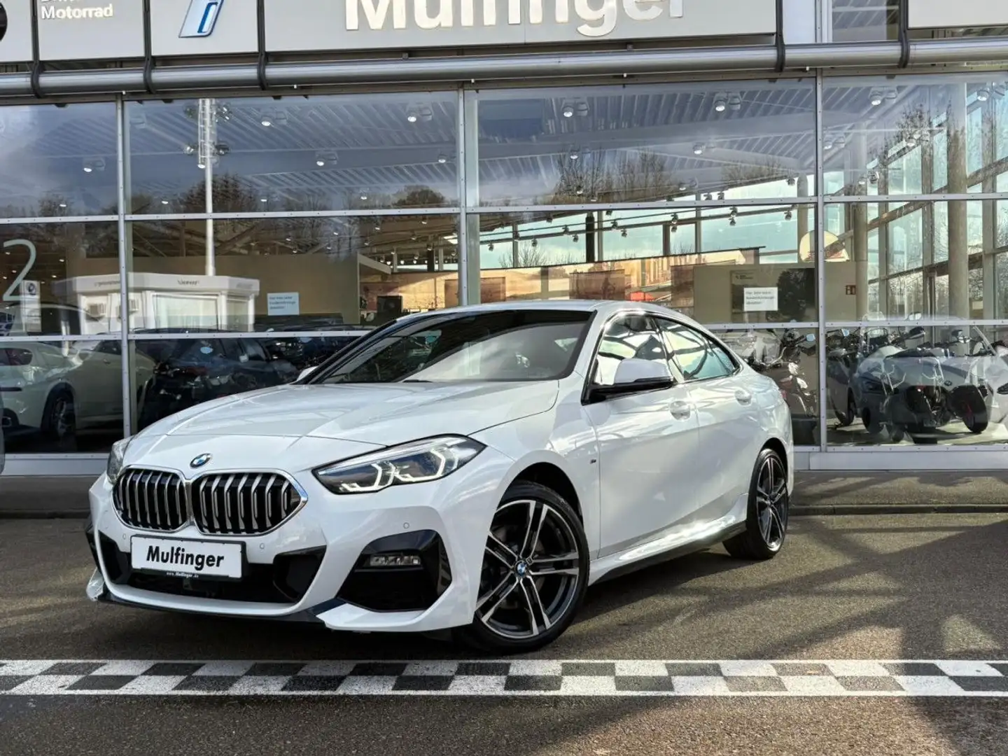 BMW 218 i Gran Coupe M Sport LiveProf LED Sitzh.18" PDC Bianco - 2