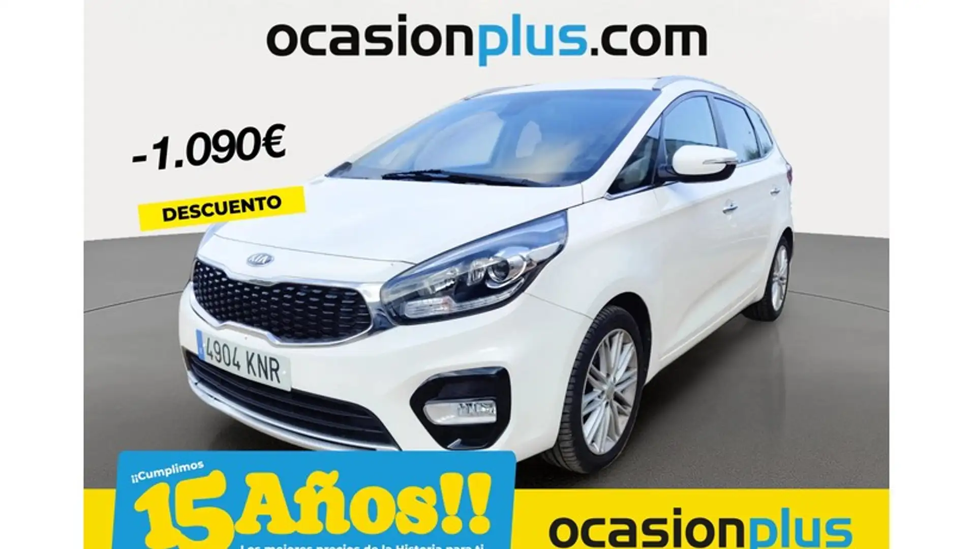 Kia Carens 1.6 GDi Drive 135 Blanc - 1