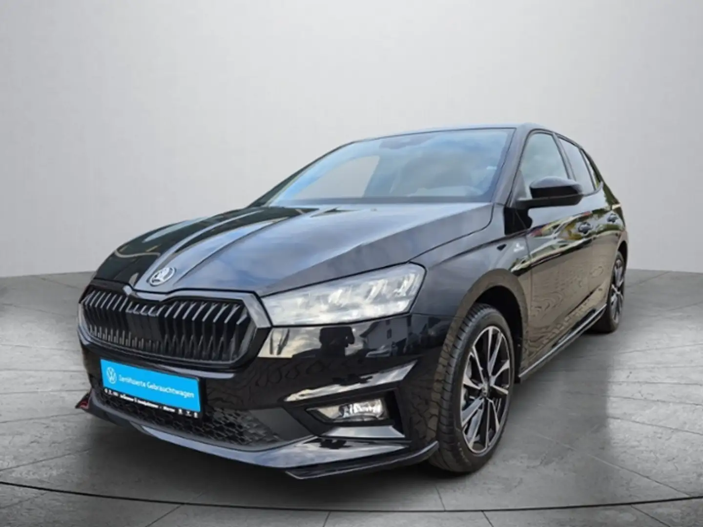 Skoda Fabia "Monte Carlo" 1.0 TSI DSG+17"ALU+CT+Sunset+SHZ+DA Schwarz - 2