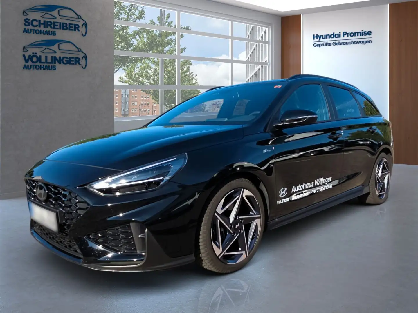 Hyundai i30 cw N Line Mild-Hybrid 7-DCT 140PS Negro - 1