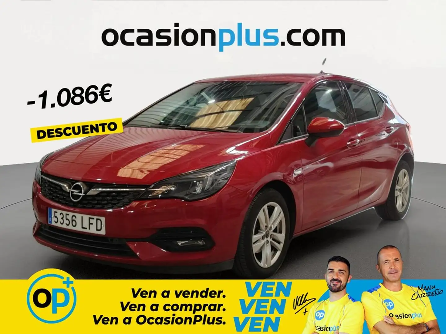Opel Astra 1.5D S/S GS Line 122 Rojo - 1