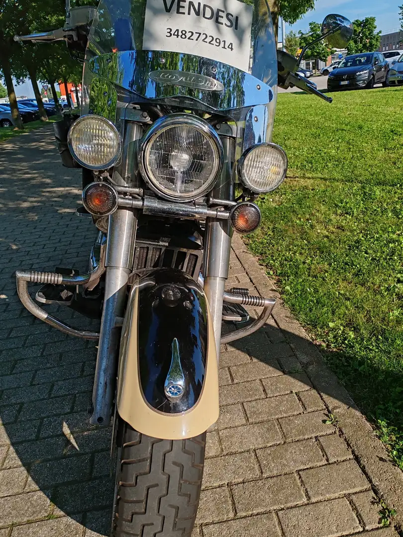 Yamaha XVZ 1300 carrello sollevatore e manutentore batteria Brun - 2