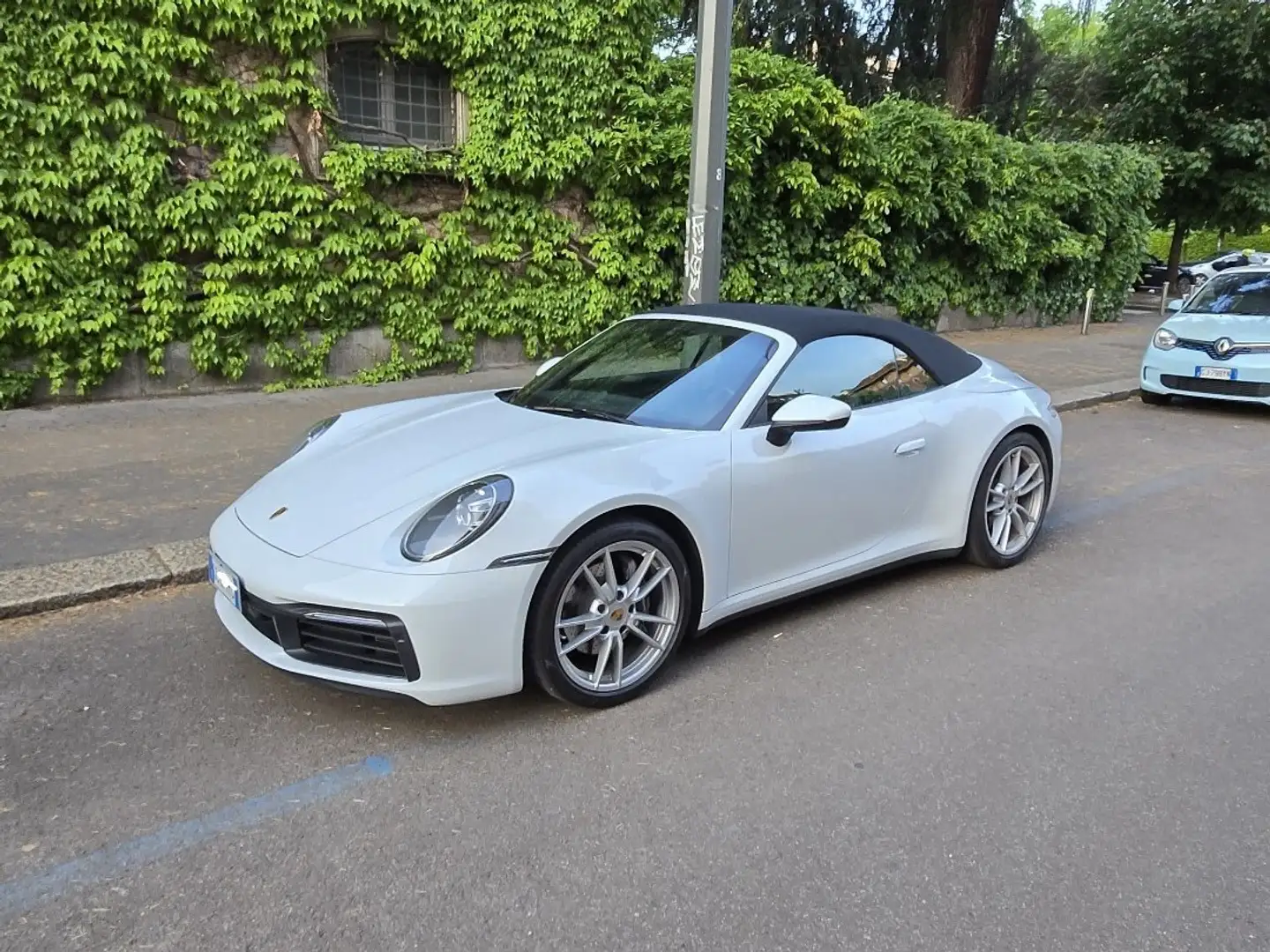 Porsche 911 Cabrio 3.0 Carrera auto Bianco - 2
