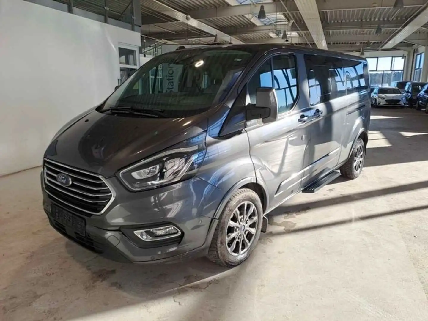 Ford Tourneo Custom 320  Titanium Navi Leder Bi Xenon Gris - 1