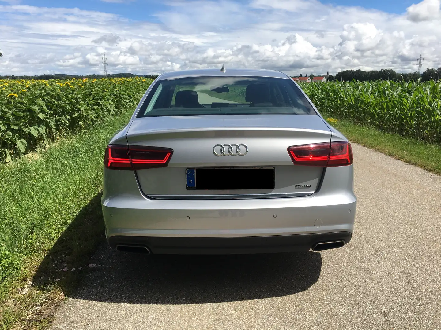 Audi A6 Silber - 2