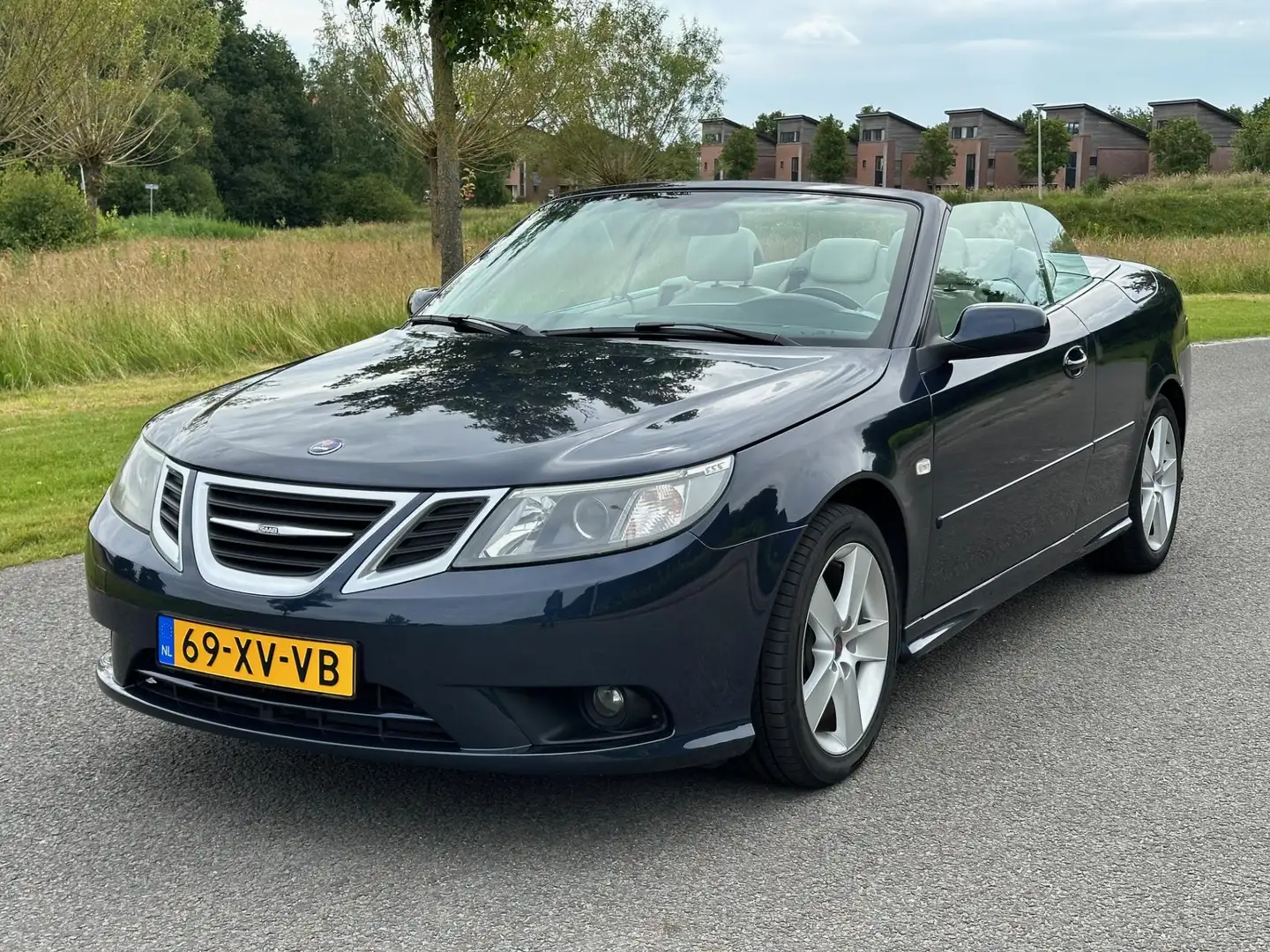 Saab 9-3 Cabrio 1.8t Linear| Automaat | LM | Leer | Clima | Azul - 2