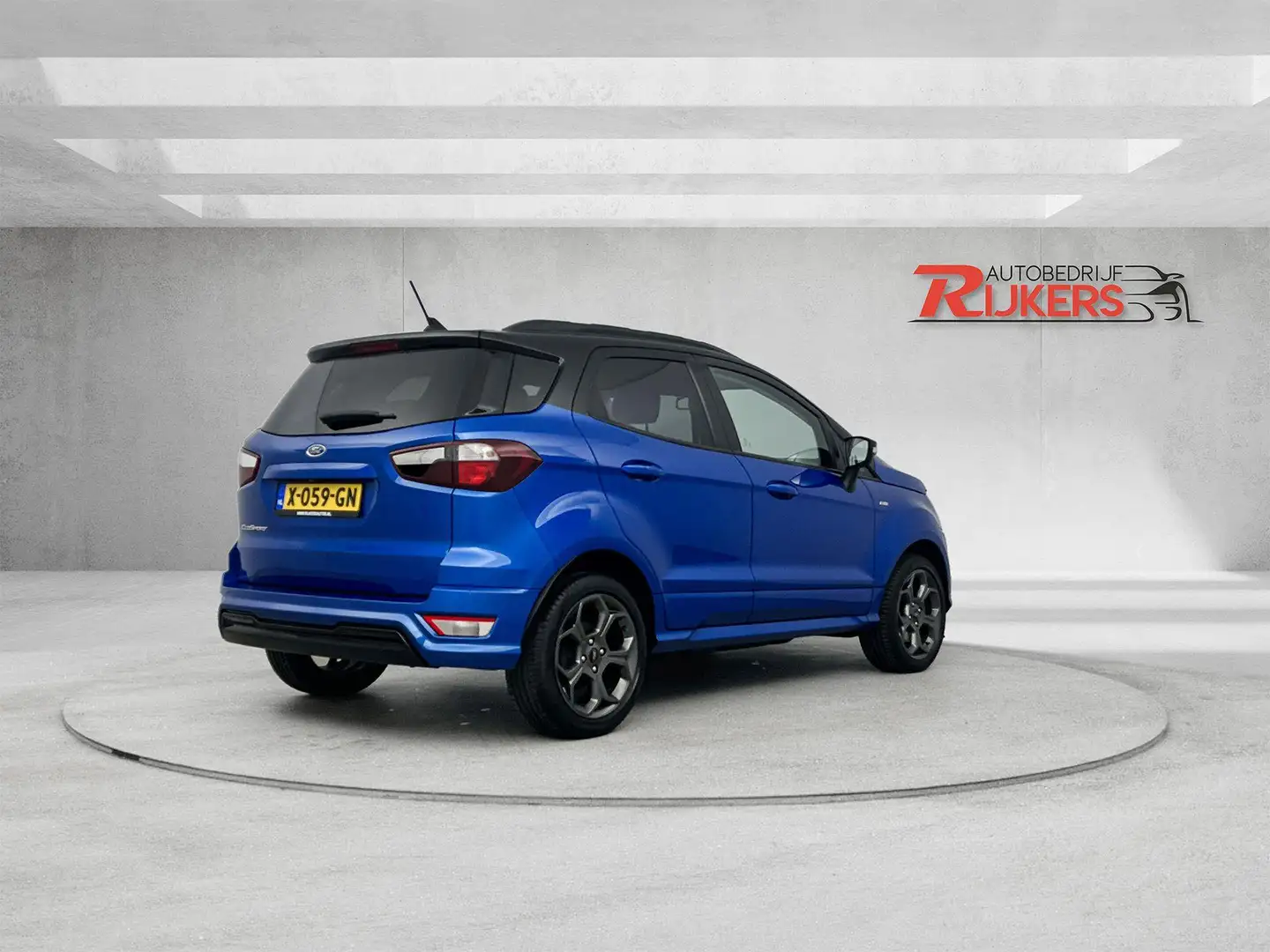 Ford EcoSport 1.0 EcoBoost ST-Line 125pk,Camera A,Navi,Apple Car Blauw - 2