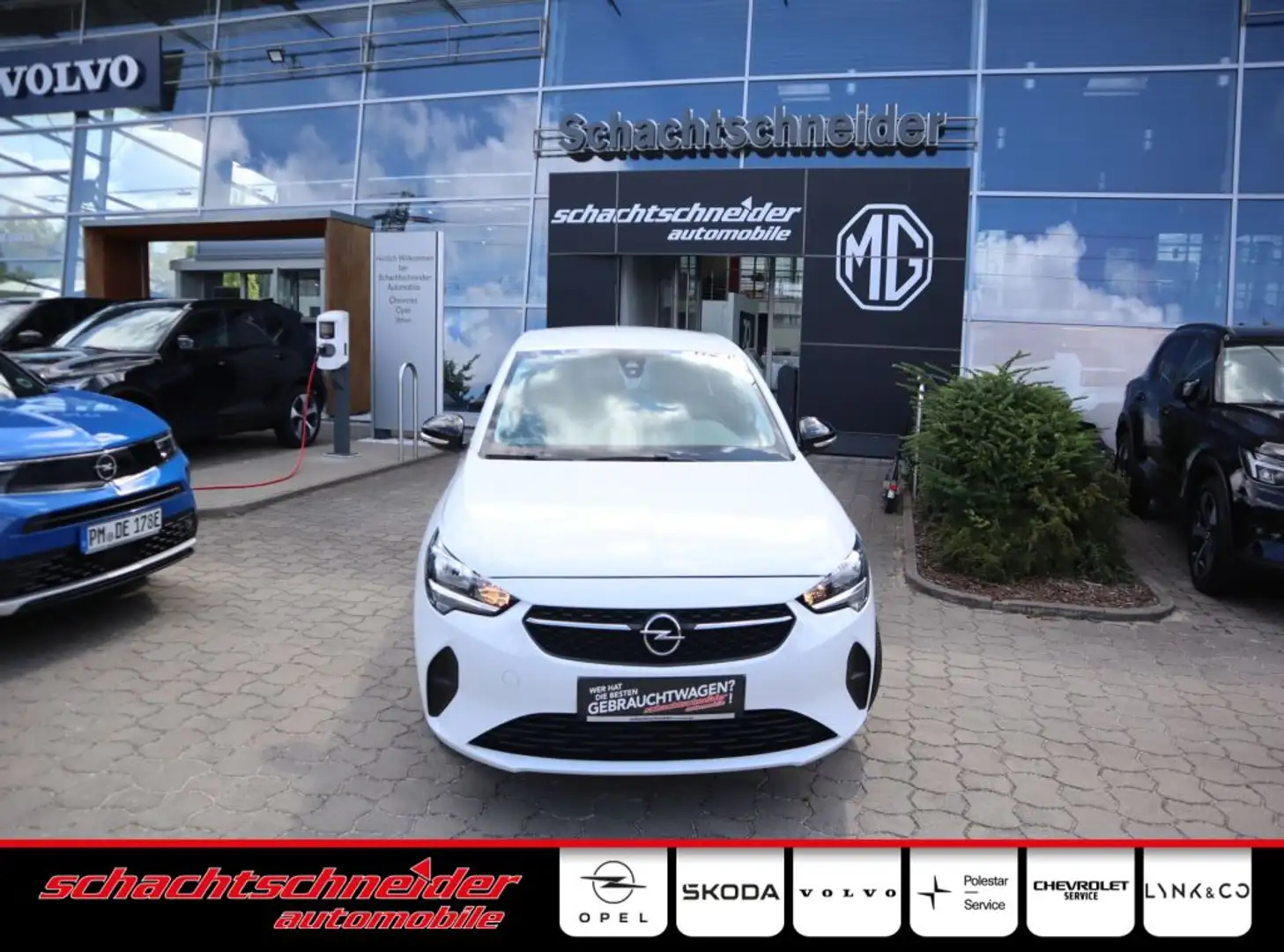 Opel Corsa 1.2 +Klima+Winterräder+ZV+ Wit - 1