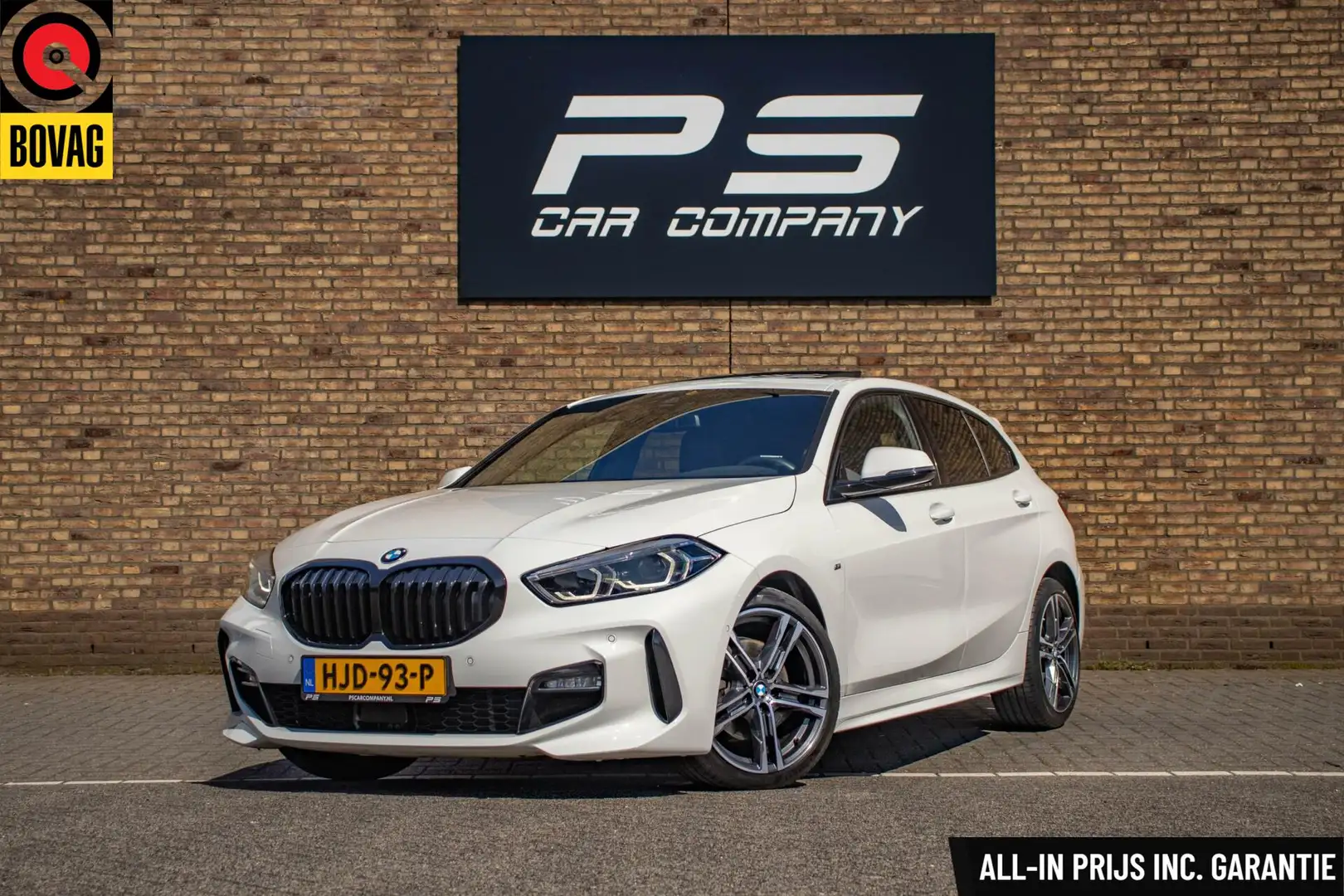 BMW 118 1-serie 118i EDE Corporate Lease M Sport, Leder, P Blanco - 1