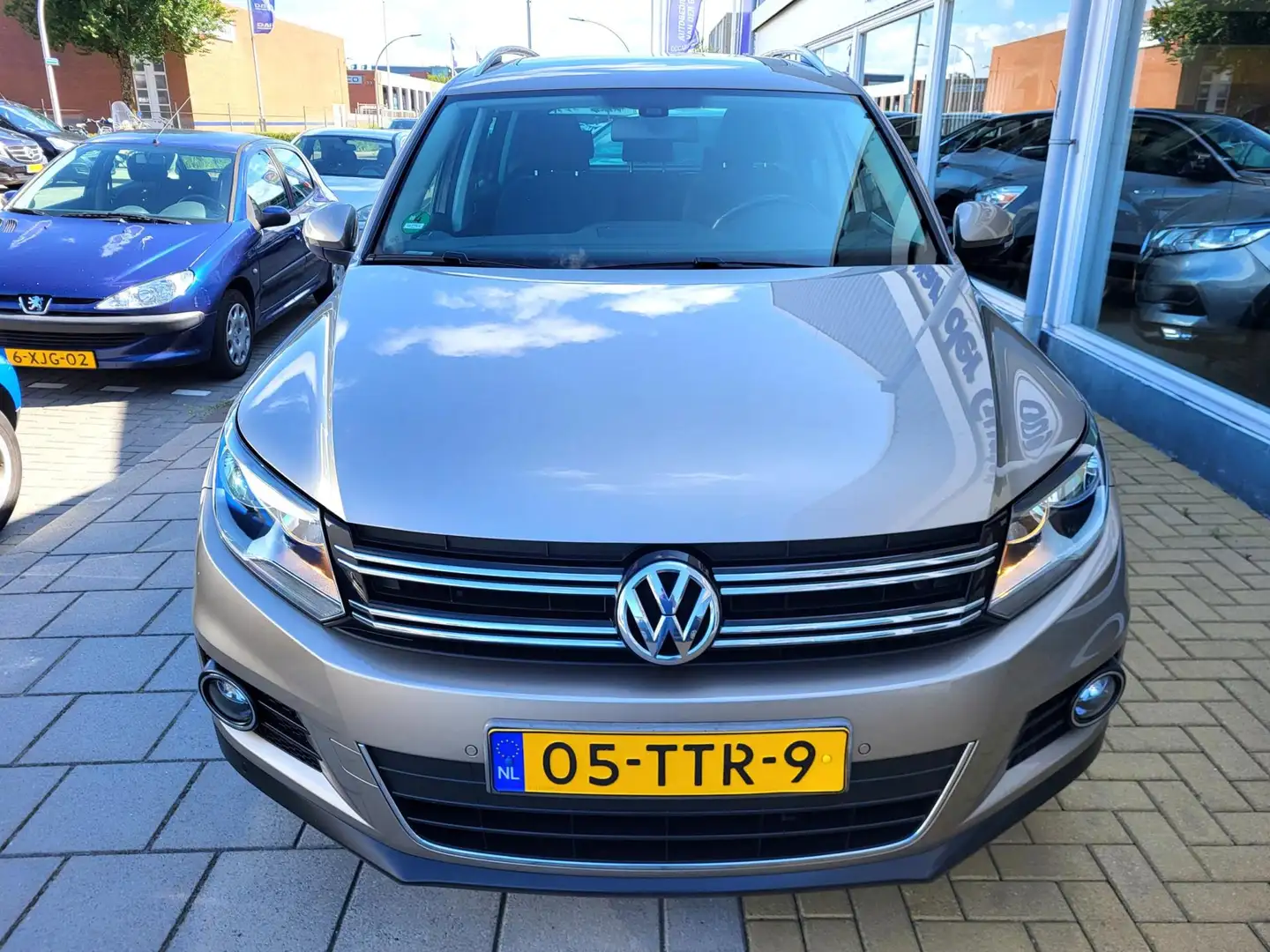 Volkswagen Tiguan 1.4 TSI Sport&Style / Panodak / Airco / Cruisecont Beige - 2